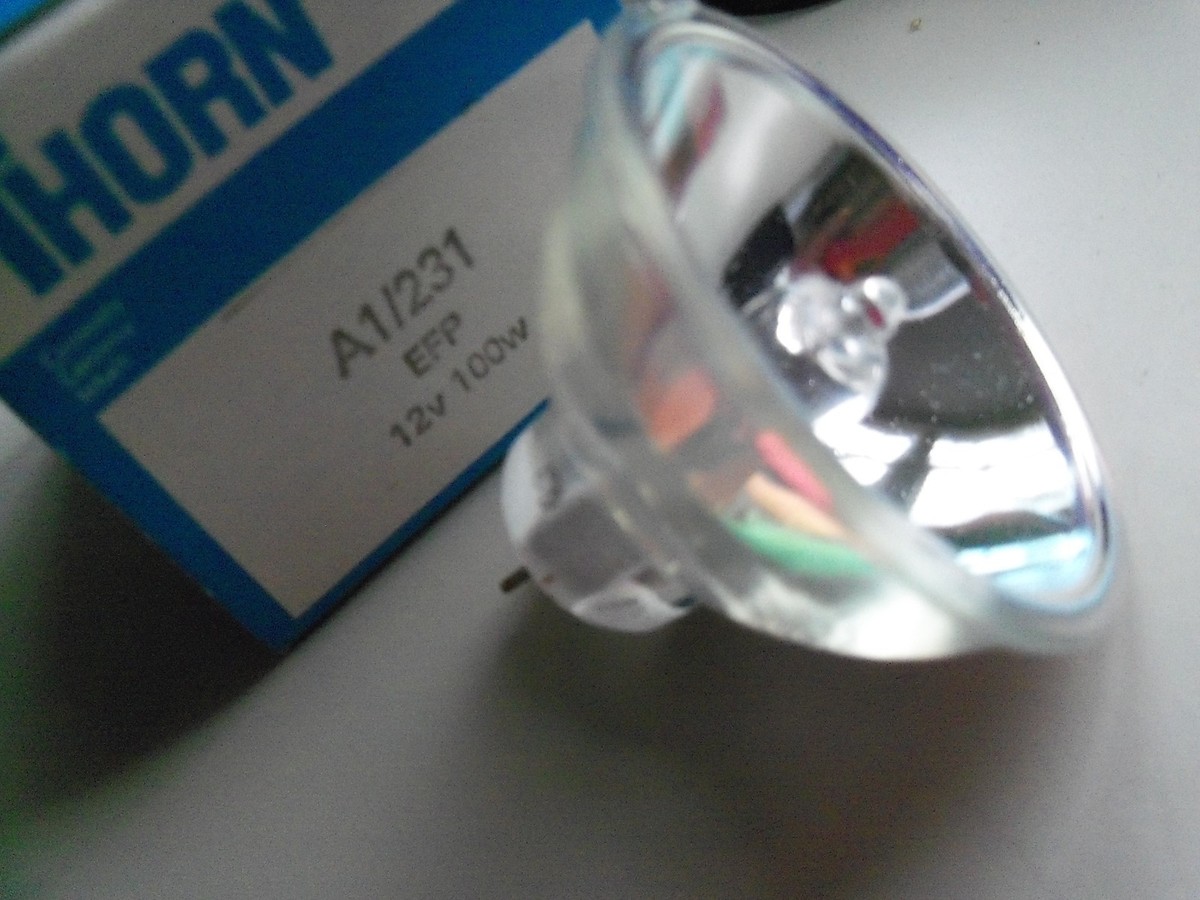 Lampadina Per Proiettore Kindermann AV 100, 12V 100W – Nuova Di Scorta - Foto 2