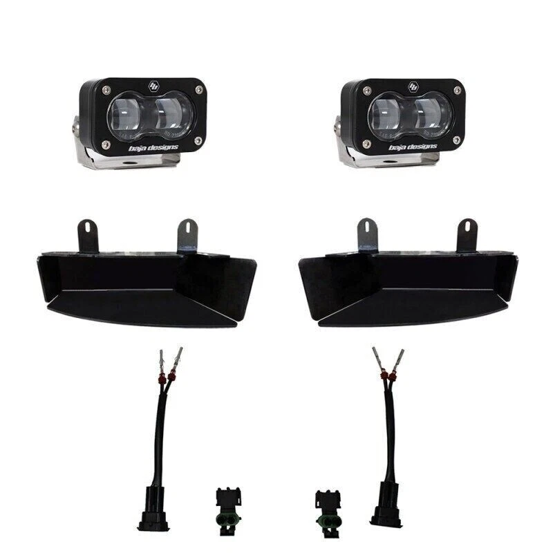 Baja Designs 448165 for 19-22 Dodge RAM 2500/3500 S2 SAE Fog Pocket Light Kit -