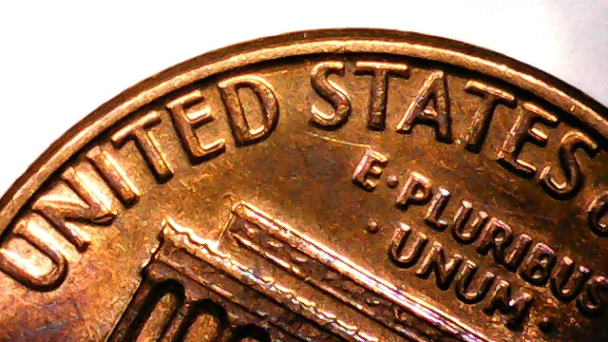 Double Die Obverse 1979 D Lincoln Memorial Penny Error Variety DDO