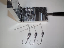 Freshwater Spinnerbait  -14  mold 3/8, 1/2, 3/4 oz CNC Aluminum USA Mad Shadder