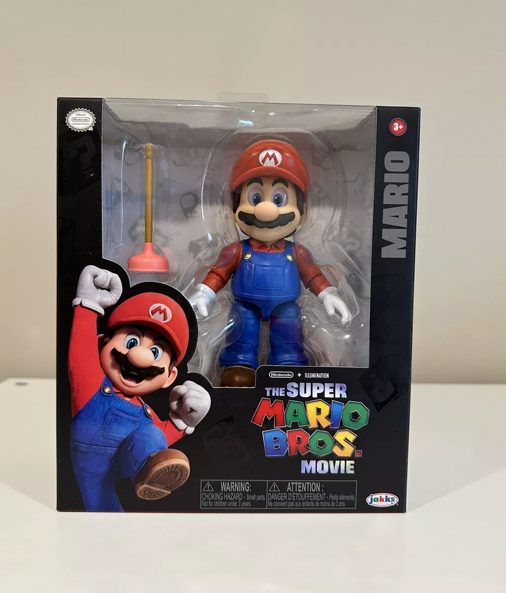 The Super Mario Bros Movie 5 Mario Articulated Figure NEW 2023