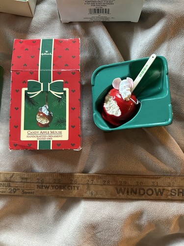 Lot 8 Hallmark & Others Christmas Ornaments Original In Boxes Holiday Home - Picture 6 of 15