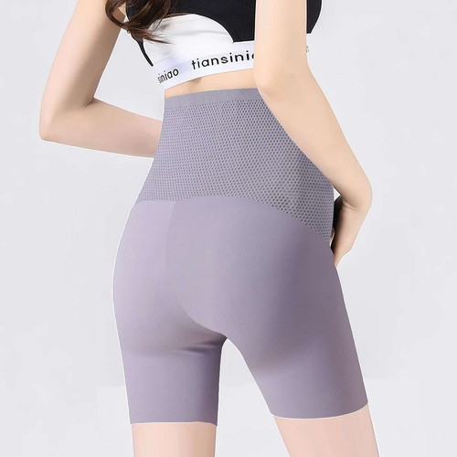Over Belly Pantaloncini Premaman Shapewear, Pantaloncini Sportivi Yoga Vita Alta M/L/XL/XXL - Foto 12 di 14
