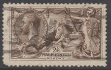 UNITED KINGDOM 1912 2/6d BROWN 