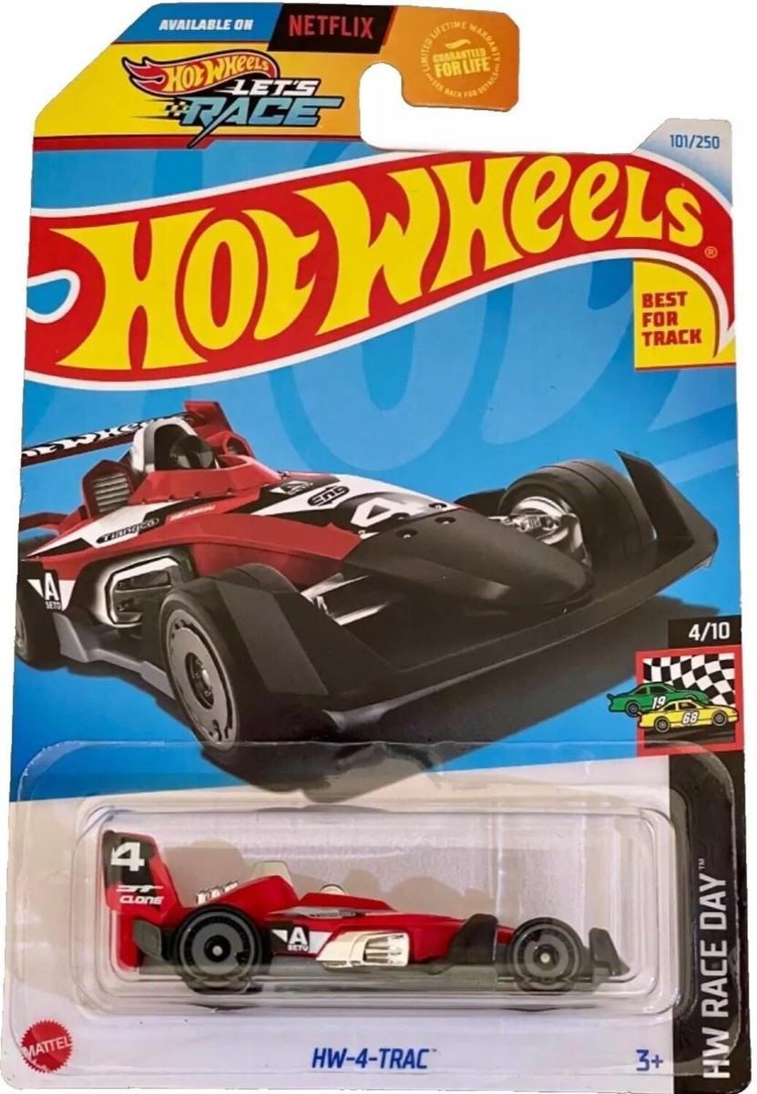 Hot Wheels - 2024 HW Race Day 4/10 HW-4-Trac 101/250 (BBHTC76) | eBay