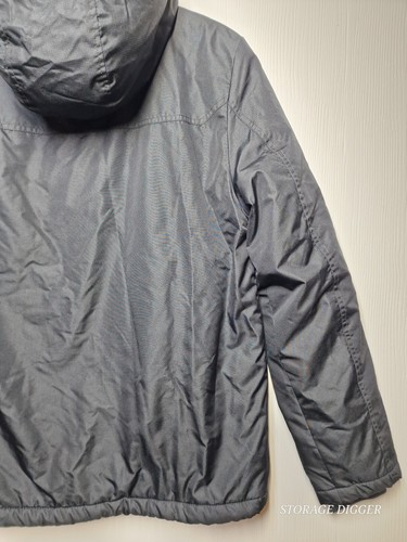 OUTDOOR LIFE Men's Black Hooded Mid-Weight Jacket Water Resistant Size S/C - Picture 8 of 16