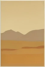 Large Abstract Painting 2x3' Earthtone 7 Geometric Demrin Fine Art Original NEW