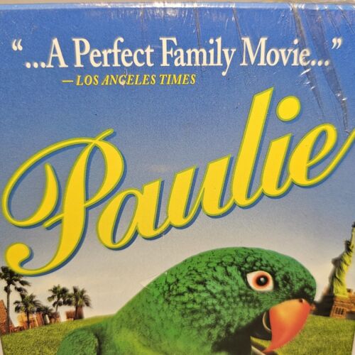 DreamWorks Paulie VHS Blockbuster Promo Rare Movie Sealed New - Imagen 2 de 8