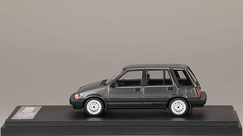 MARK43 1/43 Honda CIVIC SHUTTLE 4WD M AR 1984 Grey Finished Product - Picture 3 of 3