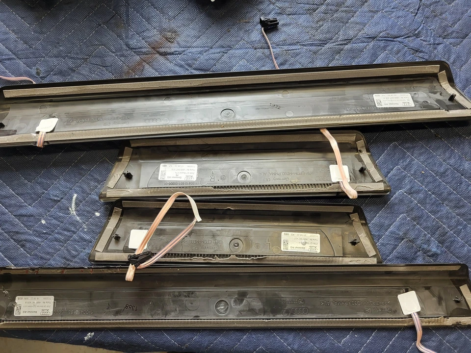 Front & Rear Door Sill Scuff Plate 2023 Audi SQ8 4M0947418 2020 2021 2022 - Image 2 of 4