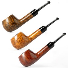 Handgefertigte Briar-pfeife Aus Holz Tabakpfeife Gerader Stiel Kleine Pfeife