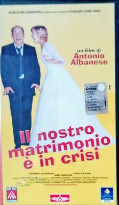 Unsere Ehe ist in der Krise Antonio Albanese VHS VERSIEGELT