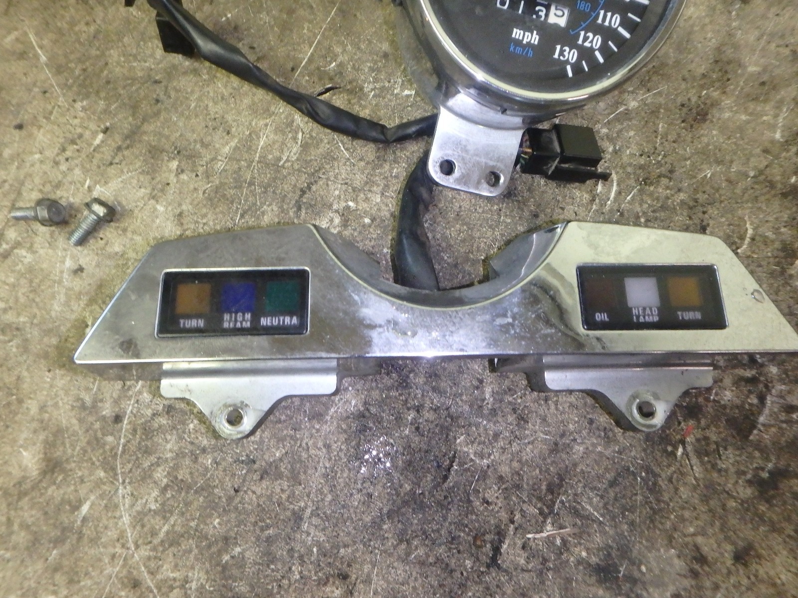 1987 Kawasaki Vulcan VN 1500 VN1500 Gauges Gauge Cluster Speedometer