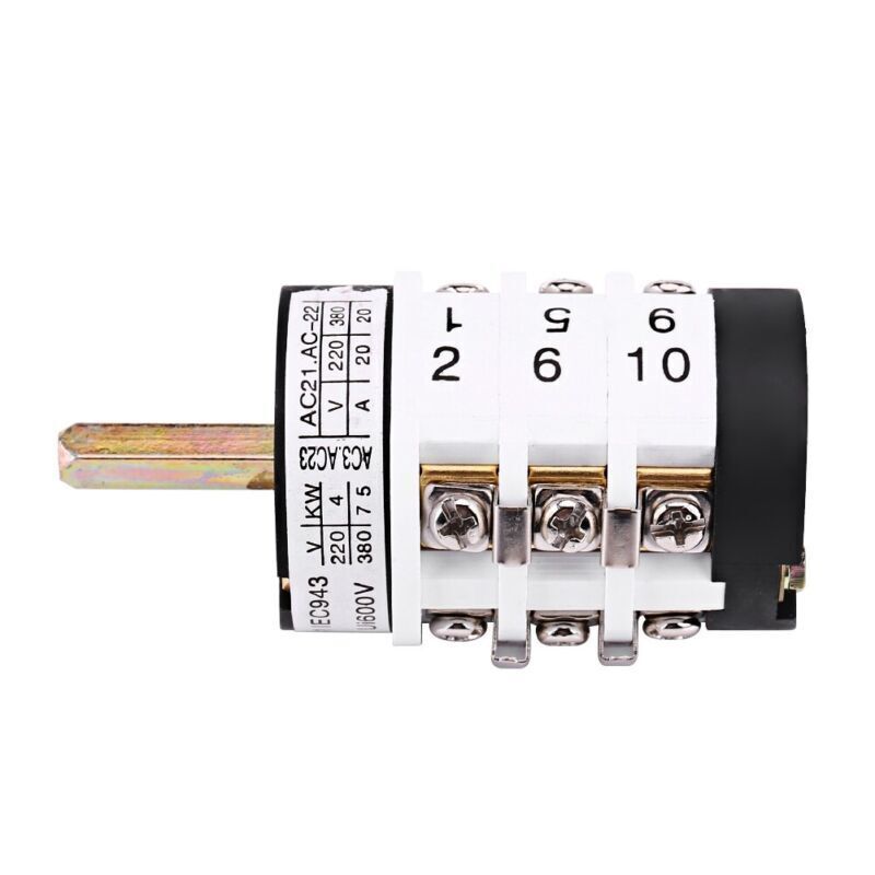 220V/380V 20A Car Tire Changer Machine Motor Forward Reverse Switch