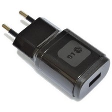 LG CARICABATTERIE ORIGINALE MCS-04ER_CV BLK PER OPTIMUS L3 E400 L3-2 E430  