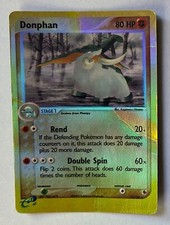 Donphan #17/109 Reverse Holo Pokémon Card - Ruby & Sapphire 2003 RARE