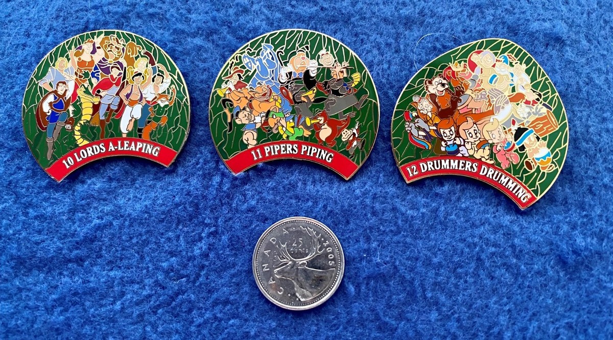 Walt Disney World Holiday 2000 Wreath - 12 Days of Christmas LE