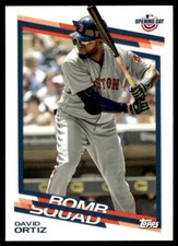 2022 Topps Opening Day Bomb Squad DAVID ORTIZ #BS-22 Red Sox FREE Ship!