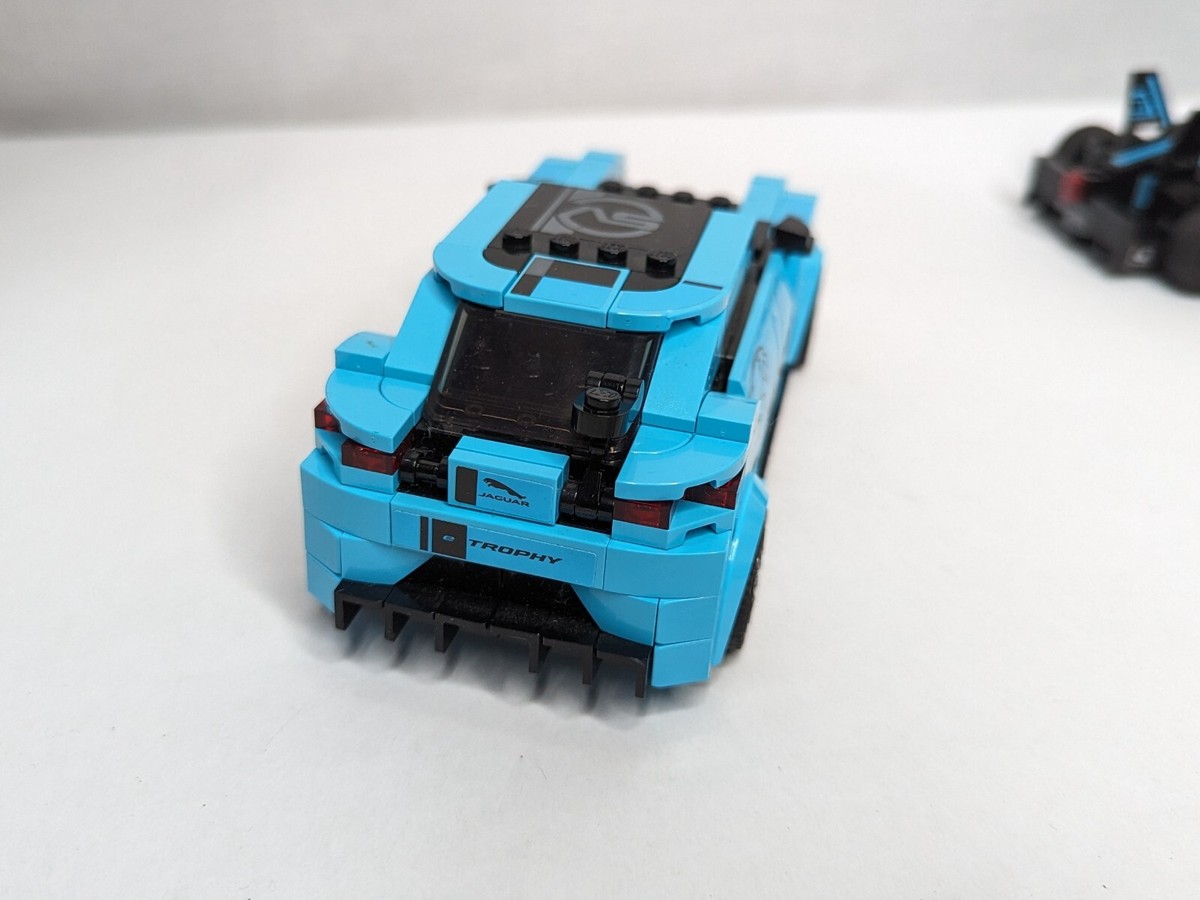 3x Lego Speed Champions Cars, 2 Jaguar 76898 & Challenger SRT