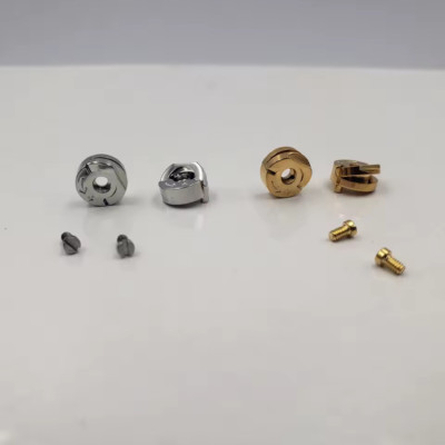 Nachfüll- Flammenverstellkappe Dupont L2 Ligne2 Ersatzteil Gold/Silber Scharnier