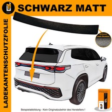 LACKSCHUTZFOLIE LADEKANTENSCHUTZ FÜR VW TAYRON AB 2025 SCHWARZ MATT