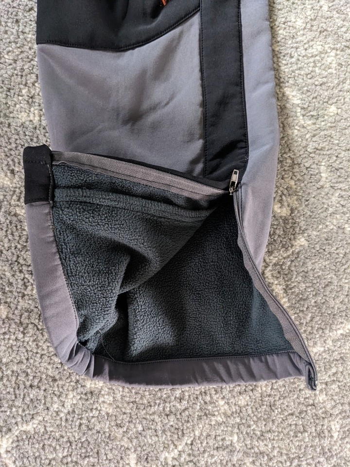 Bombshell Summitskin Mens 34X30 Ski Snowboard Hiking Pants Gray