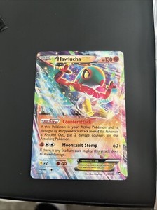 Pokemon Hawlucha EX 64/111 Ultra Rare XY Furious Fists DMG