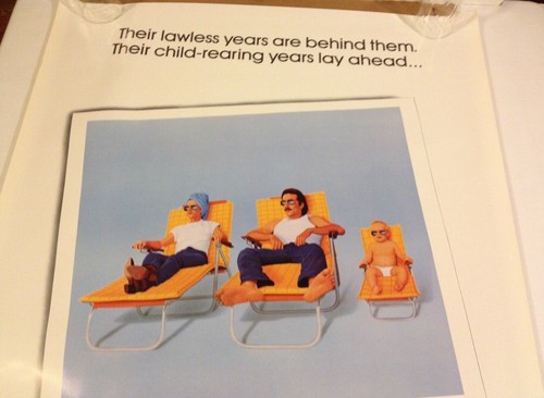 Raising Arizona promotional Poster 1990 Fox Night at the Movies vintage Fox TV - Picture 7 of 12