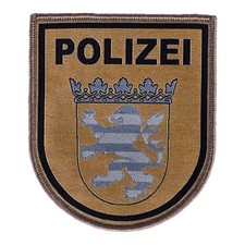 Abzeichen Polizei Hessen coyote gewebt SEK Spezialeinsatzkommando