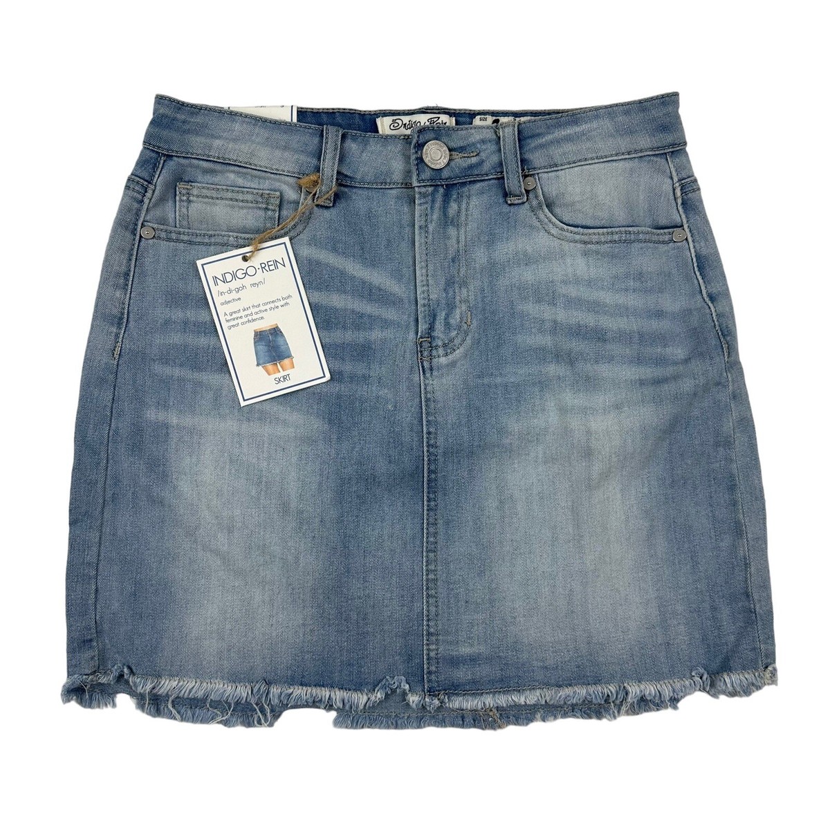 Riu Rちゃん　High waist denim short skirt Riu Rちゃん High waist denim short skirt High waist denim