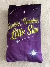 Twinkle Twinkle Little Star Storybook Plush Pillow 13" x 8" 2006 RARE