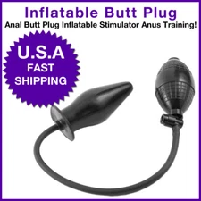 Dilator Male Ass Stretcher Anal Trainer Butt Plug Inflatable Air Balloon Dildo