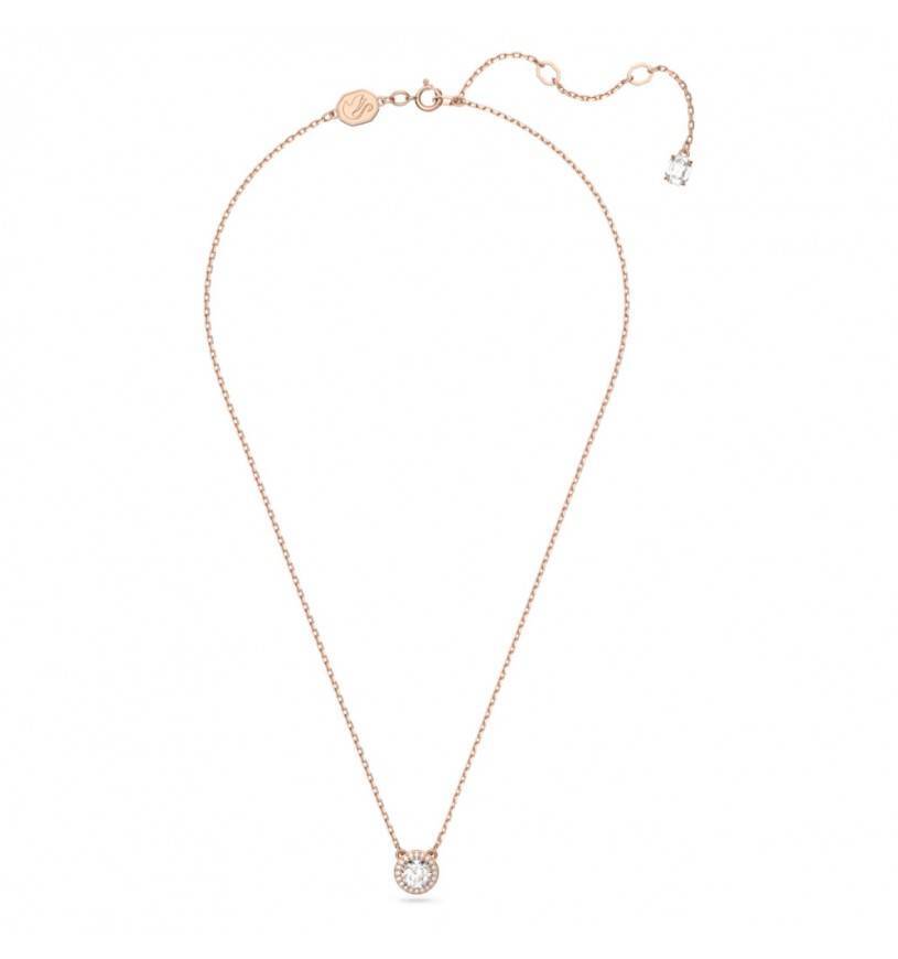 Swarovski Constella Pendant Necklace 5636272 Rose Gold Point of Light