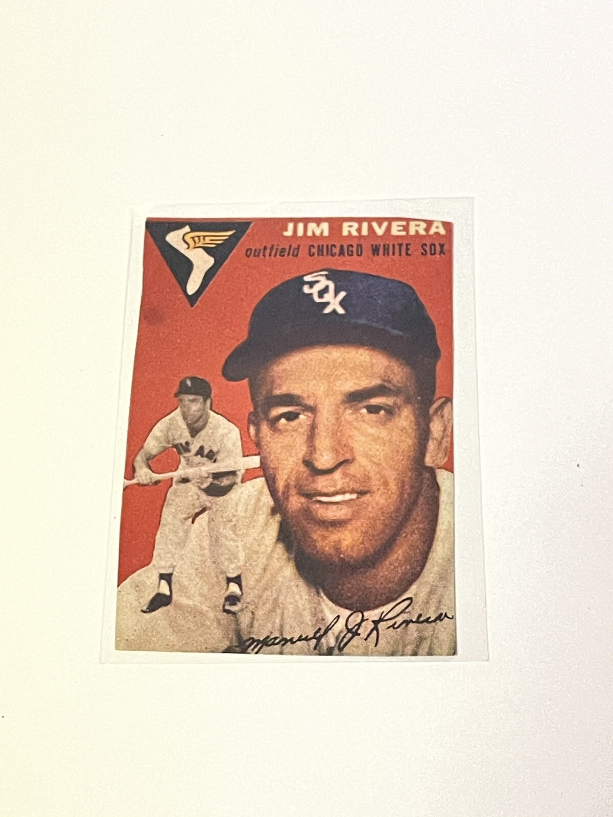 1954 Topps Sports Illustrated Jim Rivera  **030128