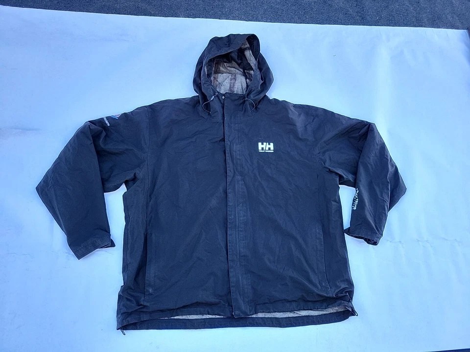 Куртка Helly Hansen Hellytech Performance дождевик на молнии 4XL 54 дюйма грудь черная полиэтиленовая - Изображение 3 из 4