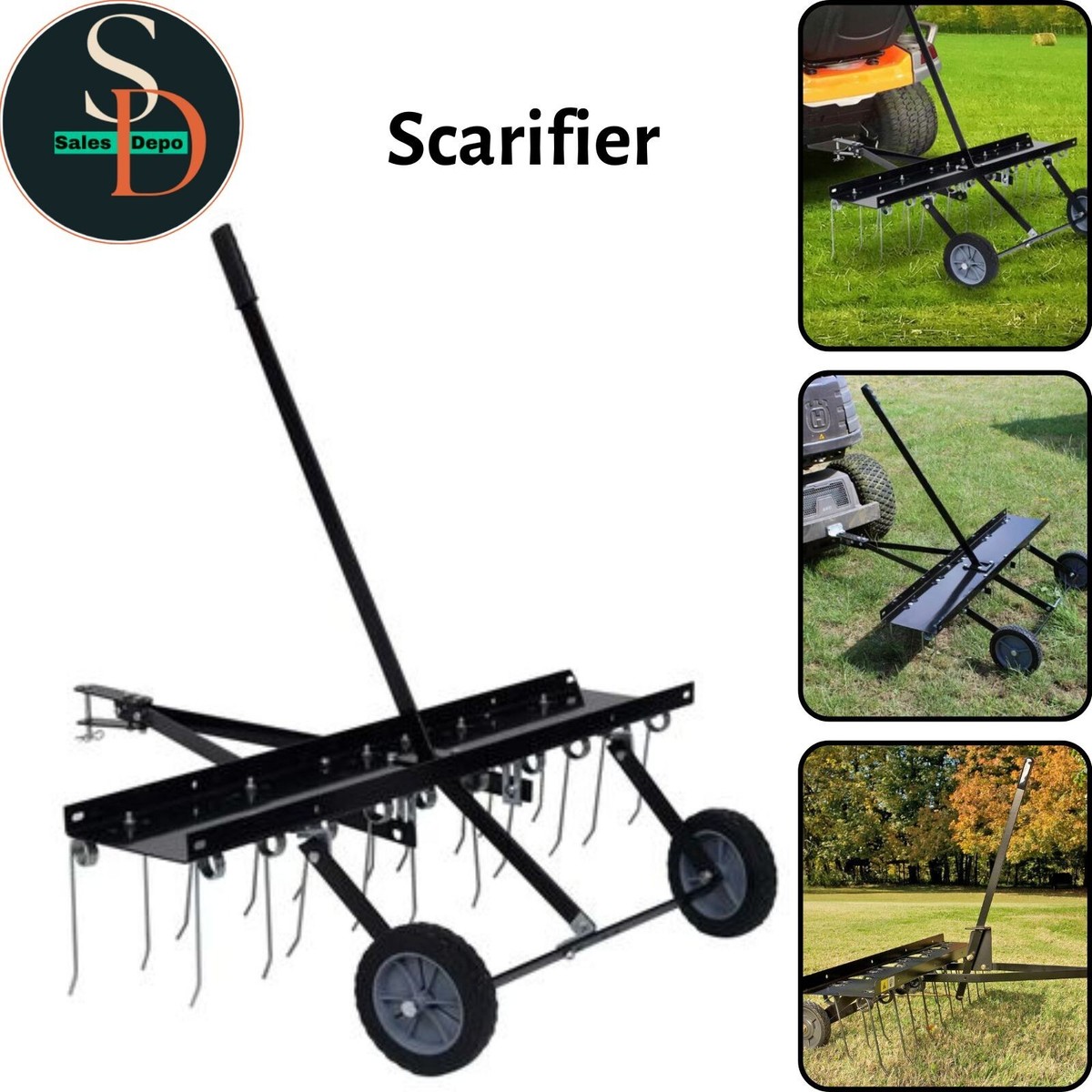 Scarifier for Ride-on Mower Moss Remover Lawn Dethatcher Rake Garden vidaXL