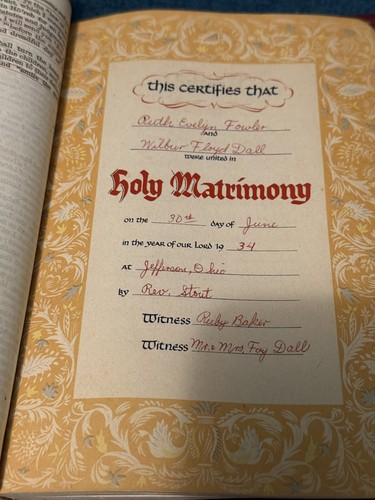 Bibel, Vintage, schöner Ledereinband - Bild 7 von 12