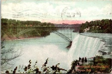 Vintage PPC - American Falls from Goat Island, Niagara Falls - F16494