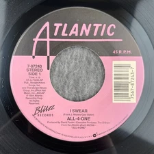 ALL-4-ONE I Swear / So Much In Love 45 Atlantic 7-87243 NEW UNPLAYED