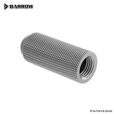 Barrow 40 mm G1/4" Male to Female 40mm Extend Extender Fitting White Silver