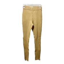 Something Navy Womens Skinny Leg Ankle Leggings Yellow Size XS High Waist