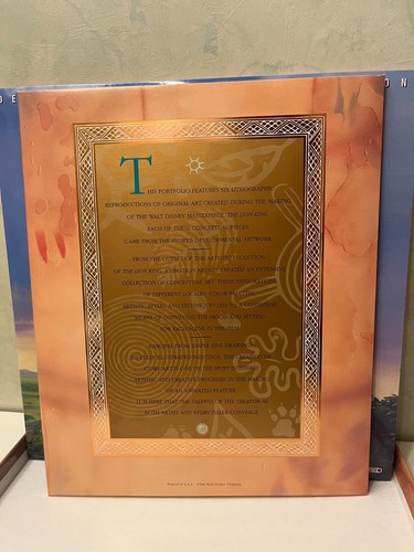 Coffret 4 Laser Disc digital sound Disney Deluxe Cav Letterbox edition Lion King - Photo 19/22
