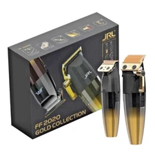 JRL FF2020 Gold Limited Edition Hair Clipper & Trimmer Combo Set - Professional