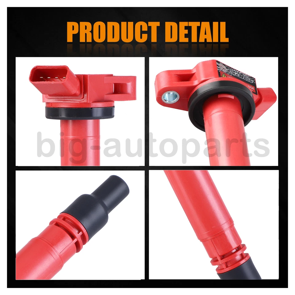 Energy 4X点火线圈 + 4X 火花塞适用于丰田 4Runner 红杉雷克萨斯 GX460 — 第 3/4 张图片