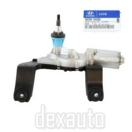 Motor limpiaparabrisas y acoplamiento trasero 987001H300 para Hyundai Tucson 2010-2017 Foto 2 de 4