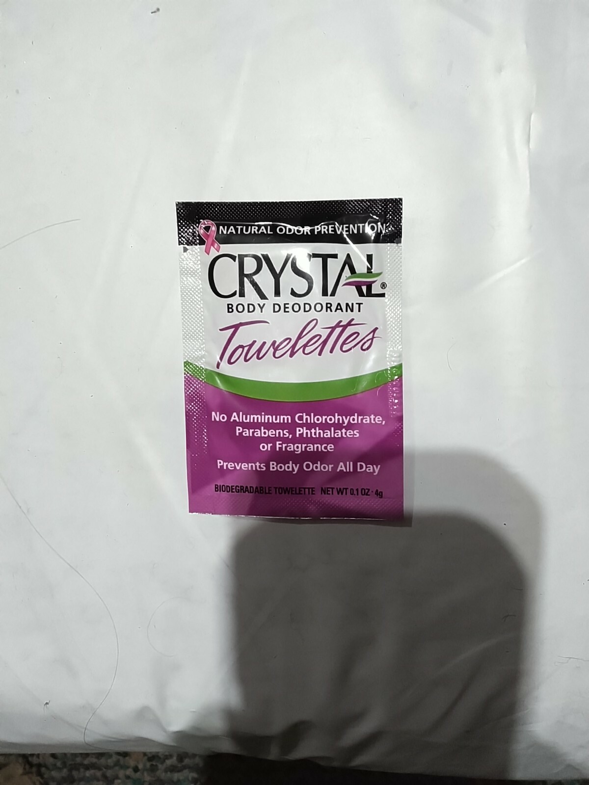 (20 pack) Crystal Body Deodorant Towelettes eBay