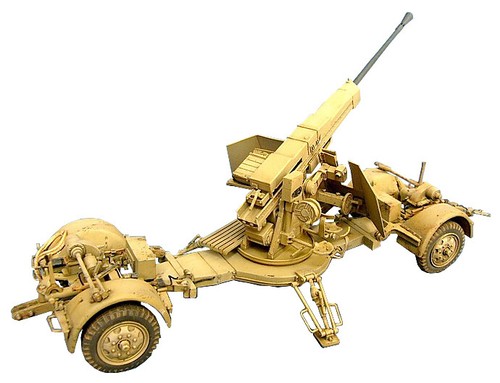 CS 35092 5,5cm Flak Rheinmetall Gerät 58 auf SdAh. 204 Resin Customscale 1:35 - Picture 2 of 3