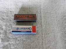  2 BLUESBAND Hohner International Harmonica - Pocket Pal - C - Original Box