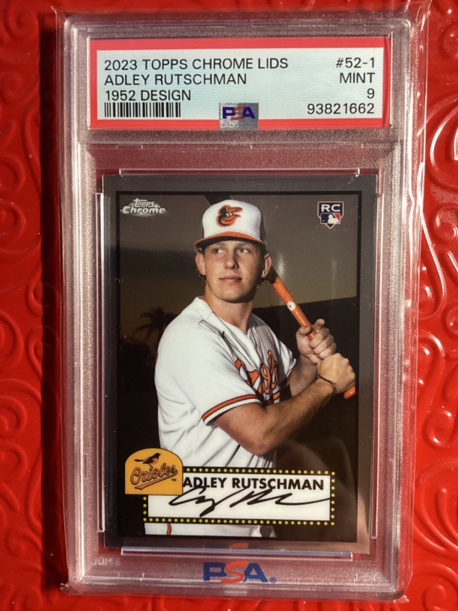 Adley Rutschman Baltimore Orioles Rookie RC 2023 Topps