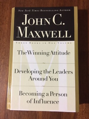 John C Maxwell Three Books In One Volume The Winning Attitude Self Motivation